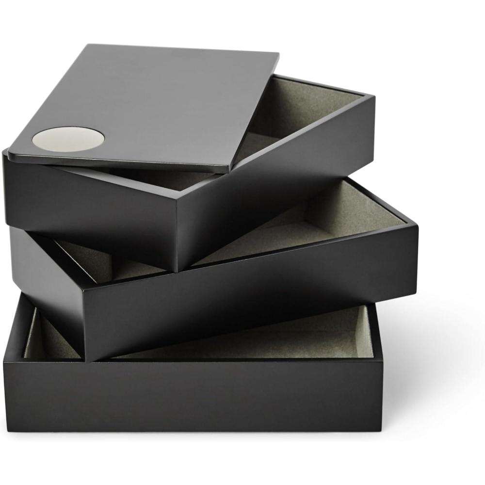 image:imageUmbra Jewelry Box Black Spindle Box Accessory Storage Small Accessory Case