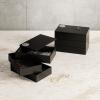 Umbra Jewelry Box, Black, Spindle Box, Accessory Storage, Small Accessory Case