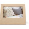 Umbra Podium Layered Angular Picture Frame for Desktop and Wall, 4″x6″(10.16×15.24cm), Black(Natural)