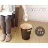 Umbra Trash Can Wood Lo Can, Natural, 2.5 gal (7.5 L), Natural Wood, Round Type, No Lid, Dust Box(natural)