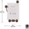 Umbra Woody 8×10 Picture Frame Black/Walnut(Walnut)