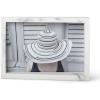 Umbra – 1013911-1125 Edge Resin Multi-Opening Picture Frame and Photo Display for Table Top or Wall, 4×6-Inch and 4×4-Inch, White Marble(White Marble)