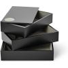 Umbra Jewelry Box, Black, Spindle Box, Accessory Storage, Small Accessory Case