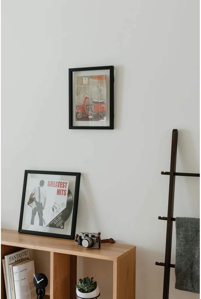 image:imageUmbra Document Frame 13x16 inch Modern Picture Frame Designed to Display a Floating 11x14 Document Diploma Certificate Photo or Artwork Black