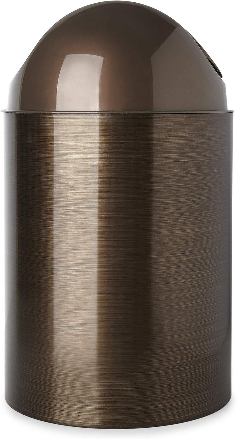 image:imageUmbra Mezzo SwingTop Waste Can 25Gallon 10 L BronzeBronze