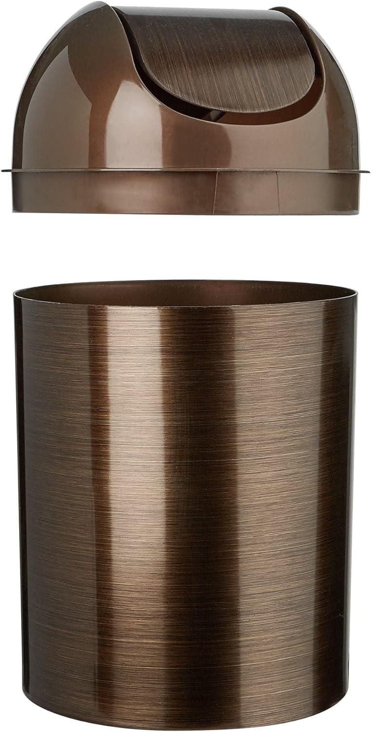image:imageUmbra Mezzo SwingTop Waste Can 25Gallon 10 L BronzeBronze
