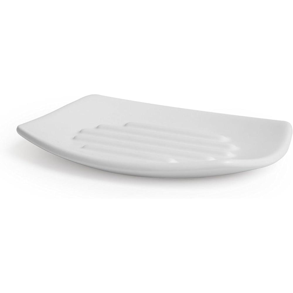 image:imageUmbra Corsa Soap DishWhiteCharcoal