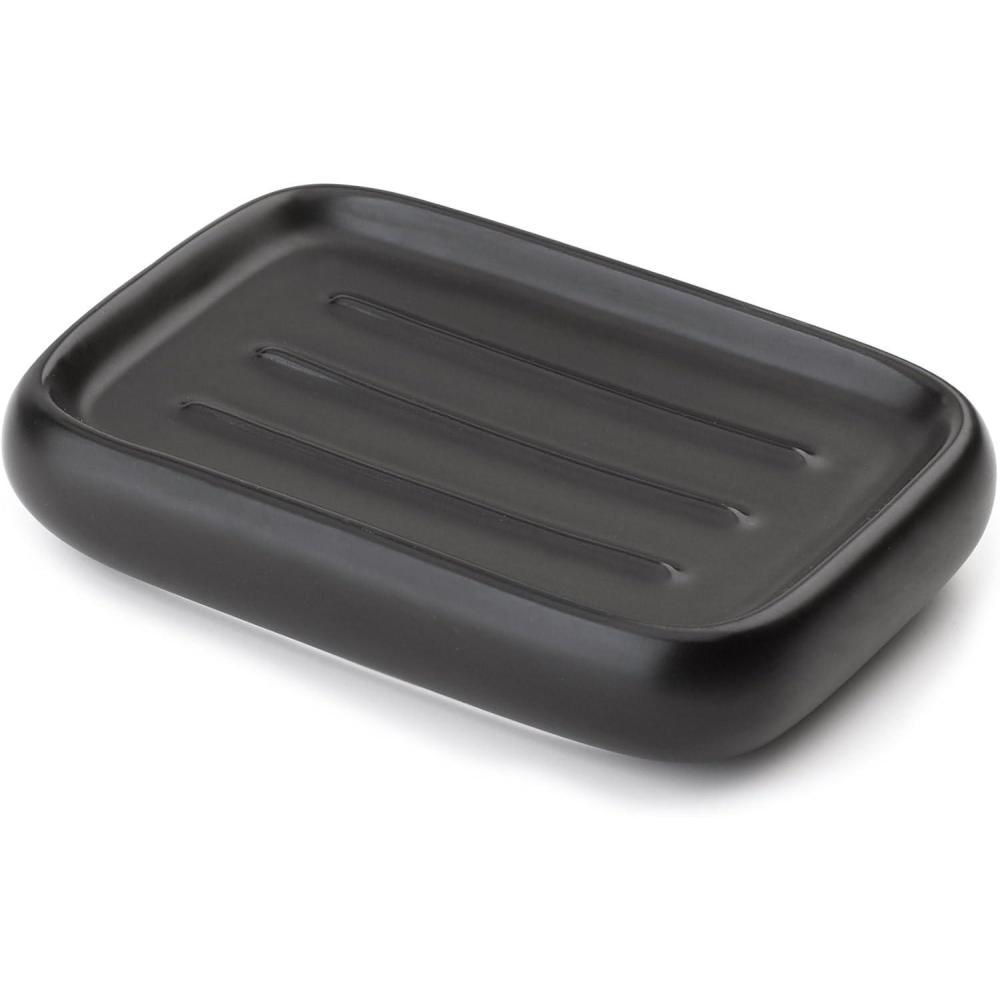 image:imageUmbra Kona Ceramic Soap Dish BlackBlack