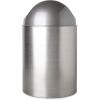 Umbra Mezzo Swing-Top Waste Can, 2.5-Gallon (10 L), Bronze(Brushed Silver)