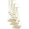 Umbra Prisma Jewelry Stand and Necklace Holder, Matte Brass(Brass)