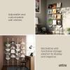 Umbra Solis Metal Display Shelf with 4 Adjustable Shelves, Sand(Sand)