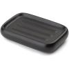 Umbra Kona Ceramic Soap Dish, Black(Black)