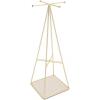 Umbra Prisma Jewelry Stand and Necklace Holder, Matte Brass(Brass)