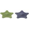 Umbra Starfish Drain Cover/Hair Catcher, Surf Blue (Pack of 3)(Avocado and Mist Blue)
