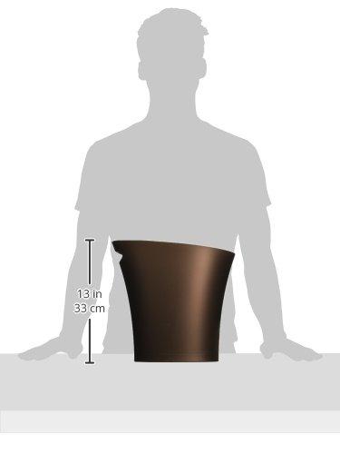 image:imageUmbra 2 gal White Skinny Wastebasket