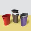 Umbra 2 gal. White Skinny Wastebasket