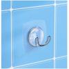 Umbra Hooky Double Hook, Clear(Clear)
