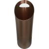 Umbra Skinny Sleek & Stylish Bathroom Trash, Small Garbage Can Wastebasket for Narrow Spaces at Home or Office, 2 Gallon Capacity, Bronze, 3-Pack