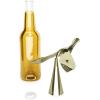 Umbra Tipsy Bottle Opener, Sculptural Bar Accessory, Luxury Flying Bird Soda, Cider, and Beer Opener, Brass(Brass)