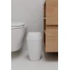 Umbra Twirla, 2.4 Gallon Trash Can with Swing-top Lid, Gray(White)