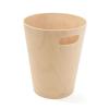 Umbra Woodrow 2-Gallon Modern Wooden Trash Can Wastebasket, Attractive Bin for Garbage or Recycling, Suitable for Home or Office, Slate Blue(Natural)