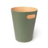 Umbra Woodrow 2-Gallon Modern Wooden Trash Can Wastebasket, Attractive Bin for Garbage or Recycling, Suitable for Home or Office, Slate Blue(Spruce)