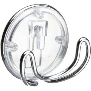 Umbra Hooky Double Hook, Clear(Clear)