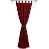 Umbra Divine 39 to 86-Inch Drapery Panel, Black(Lipstick)