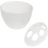 Umbra Lotus Toothbrush Holder, White(White)
