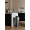 Umbra Swinger 12-Gallon Swing-Top Waste Can, Black(Nickel)