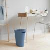Umbra Trash Can Skinny Can Slate Blue 7.5L Oval No Lid