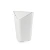 Umbra Corner Swing-Top Waste Can, Charcoal(metallic white)