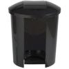 Umbra Step 8.5-Gallon Can, Black Recycled(Metallic Black)