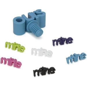 Umbra Ours and Mine Wine Charm and Bottle Topper Set