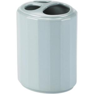 Umbra Madras Toothbrush Holder, Ivory(Light Blue)