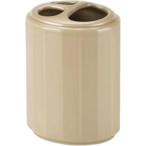 Umbra Madras Toothbrush Holder, Ivory(Linen)