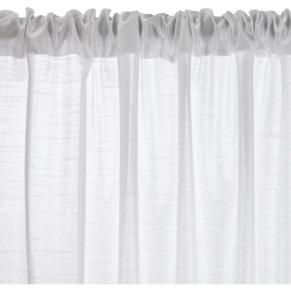 image:imageUmbra Camilla 50Inch by 95Inch Drapery Panel WhiteWhite