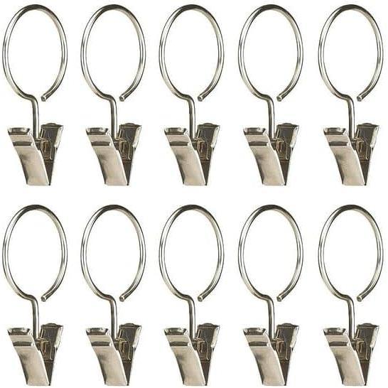image:imageUmbra Clip Rings Nickel for Window Small Drapery Accessories r