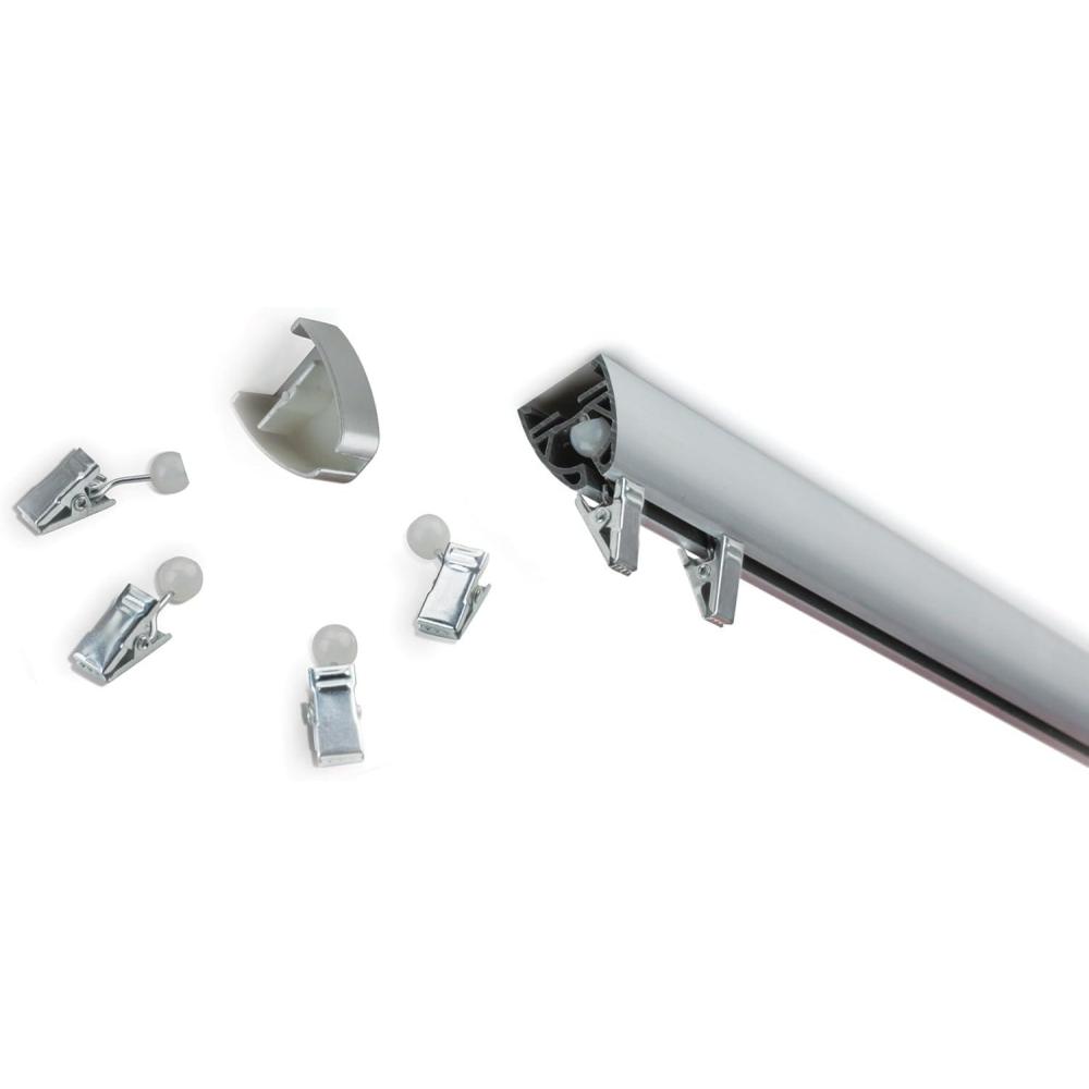 image:imageUmbra Glide Track for Window 60Inch Nickel255W x 6288H