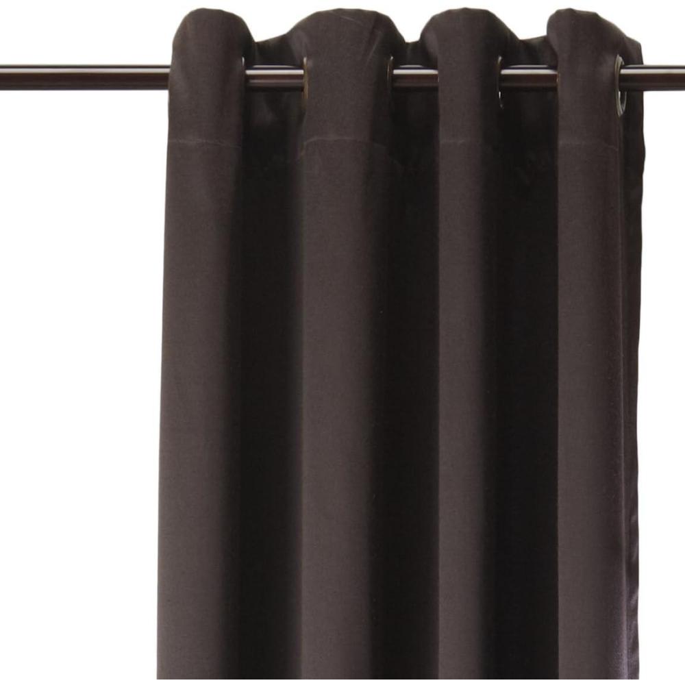 image:imageUmbra Satina 96Inch by 50Inch Drapery Panel Chocolate