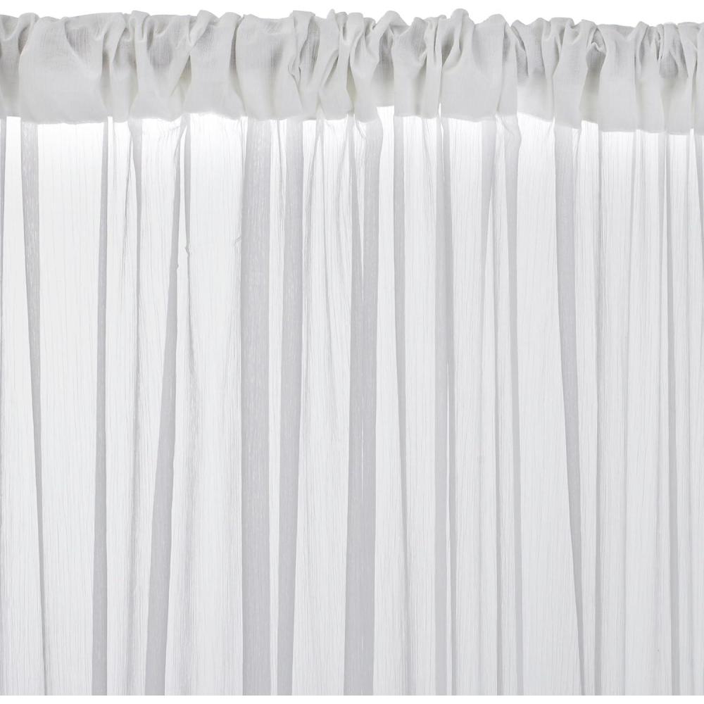 image:imageUmbra Sofia 50Inch by 96Inch Drapery Panel WhiteWhite