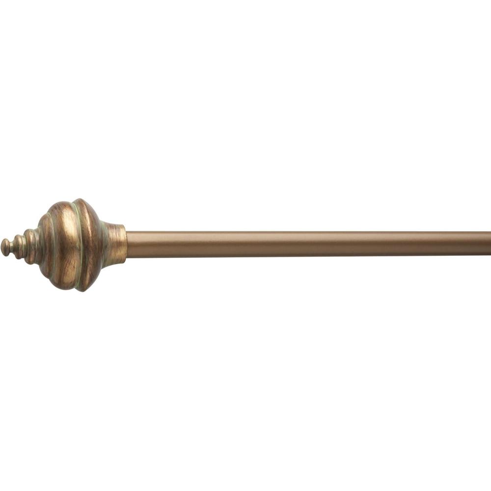 image:imageUmbra Trove 28 to 48Inch Rod Distressed Gold
