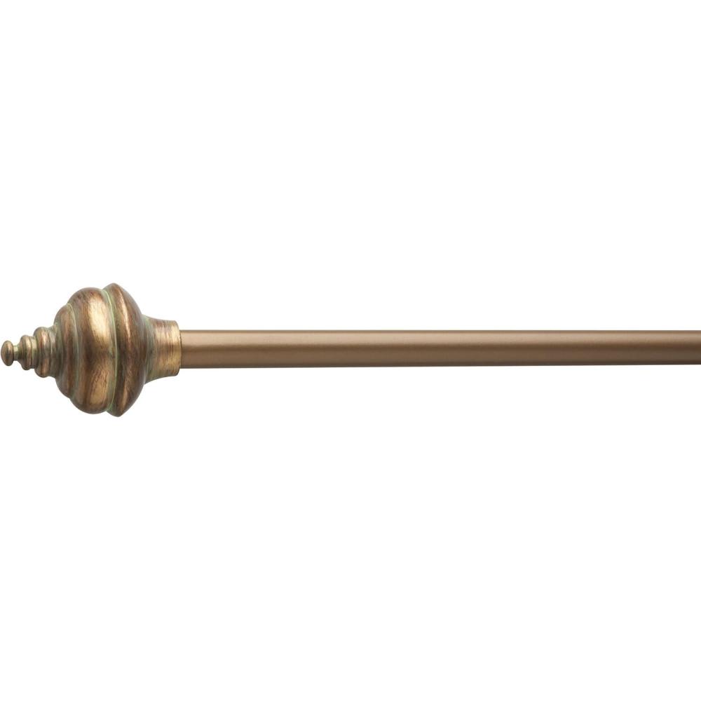 image:imageUmbra Trove 48 to 88Inch Rod Distressed Gold