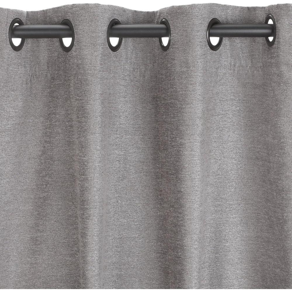 image:imageUmbra Valentina 50Inch by 95Inch Drapery Panel PewterPewter