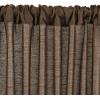 Umbra Camilla 50-Inch by 95-Inch Drapery Panel, White(Chocolate)