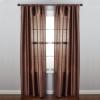 Umbra Camilla 50-Inch by 95-Inch Drapery Panel, White(Chocolate)
