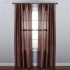 Umbra Camilla 50-Inch by 95-Inch Drapery Panel, White(Chocolate)