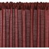 Umbra Camilla 50-Inch by 95-Inch Drapery Panel, White(Cranberry)