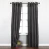 Umbra Manhattan 50-Inch by 95-Inch Drapery Panel, Charcoal(Charcoal)