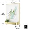 Umbra Matinee Picture Frame, Matte Brass